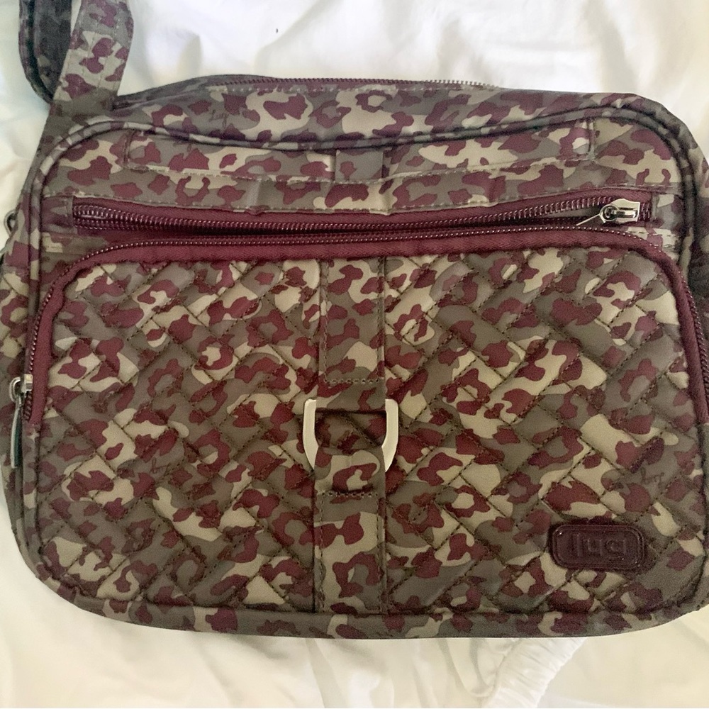 Lug carousel xl in leopard berry